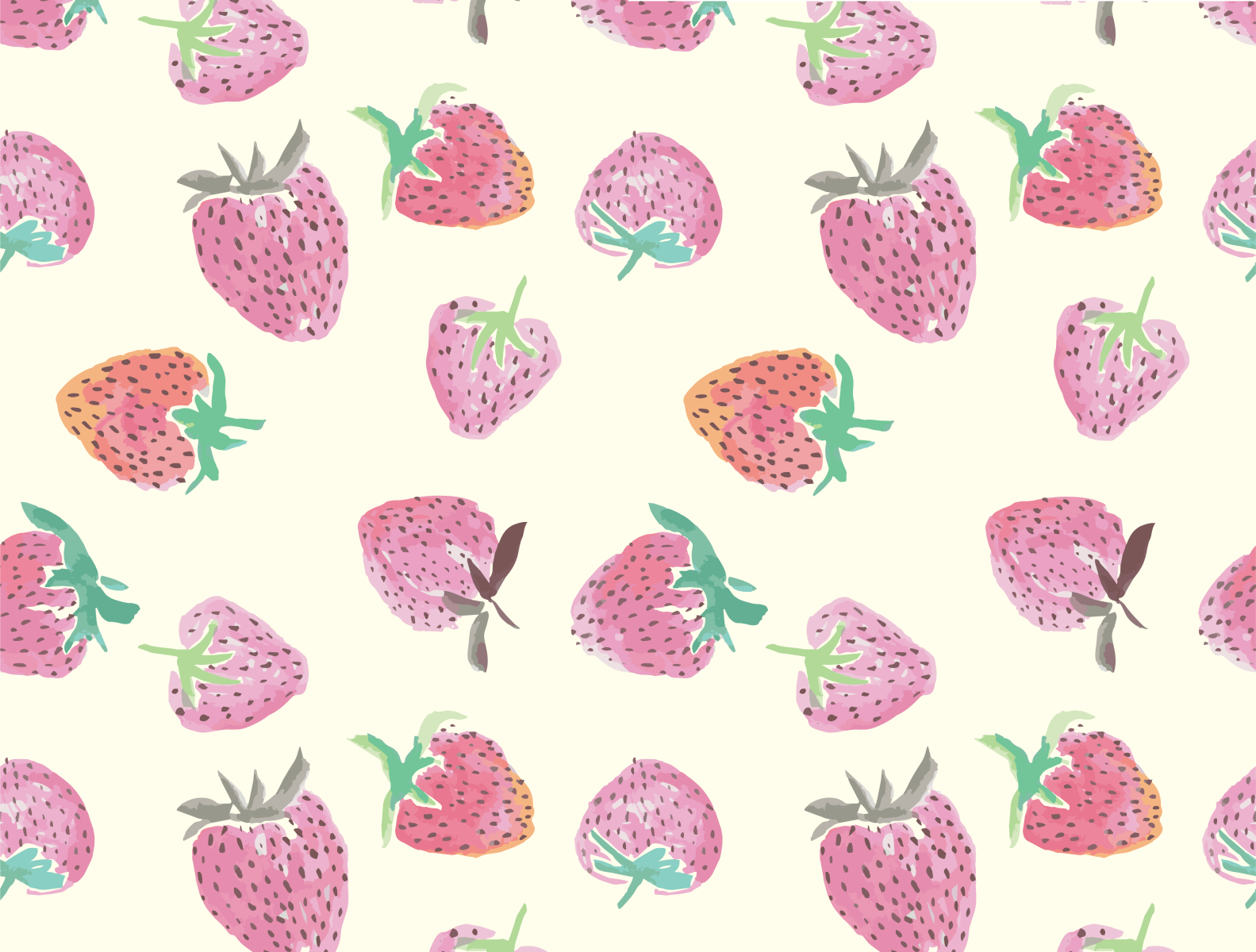 Strawberry Fields by Anna Flaherty on Dribbble