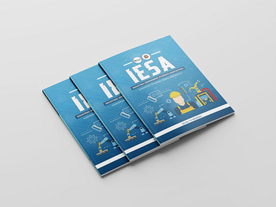 IESA book design branding design flyer design identity label design logo