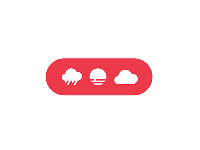 Partly Cloudy clouds fog icon icons overcast rounded sun weather