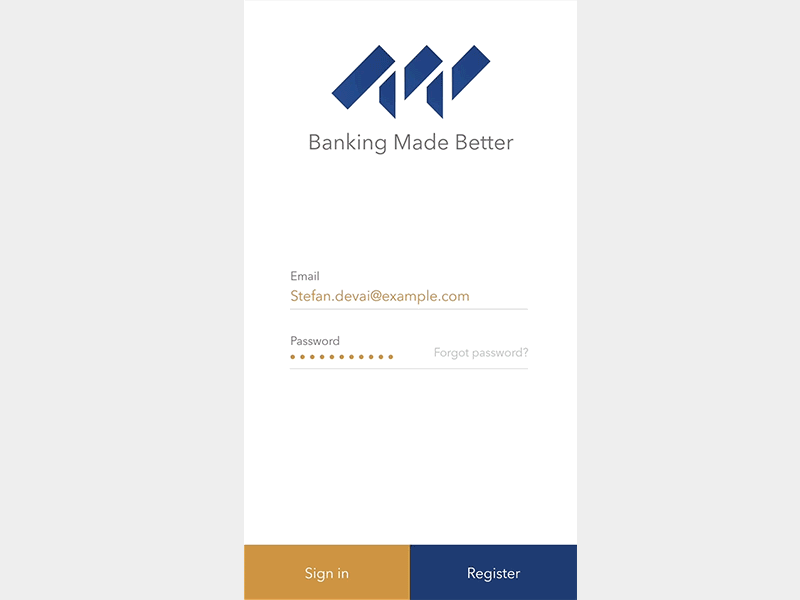 Bank App - Adobe Xd
