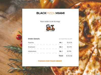 Daily UI #017 Email Receipt adobe xd app daily 100 challenge daily challange dailyui design email receipt ui ux