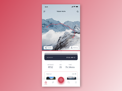 Daily UI #020 Location Tracker adobe xd app branding daily 100 challenge daily challange dailyui design location tracker mobile track ui ux