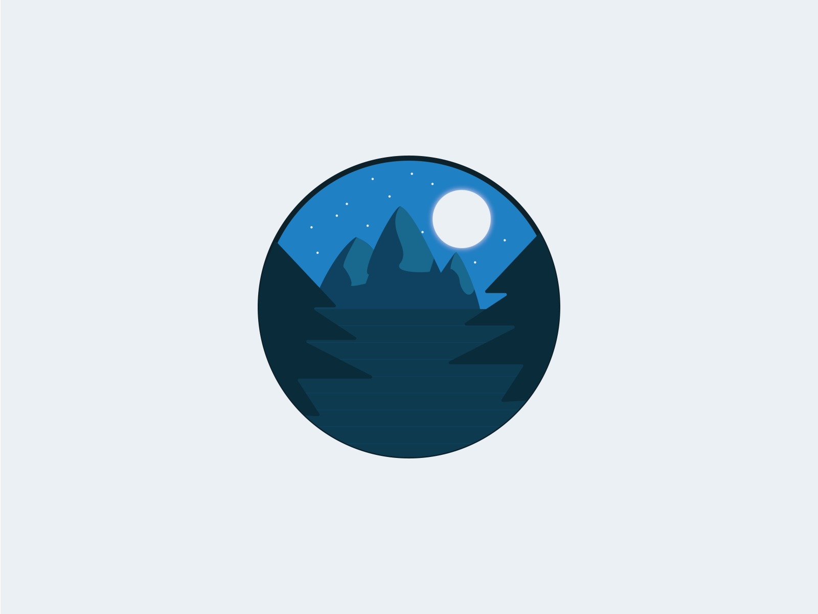 Winter illustration by Stefan Devai on Dribbble