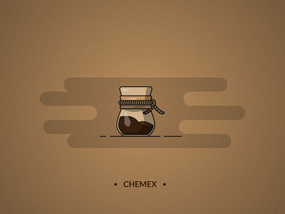 Chemex - coffee set chemex coffee coffee cup drink grain illustration illustration art illustration design texture vector