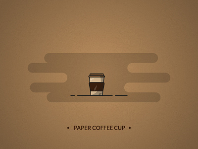 Coffee paper cup - coffee set brand branding design illustration art illustrator paper cup starbucks