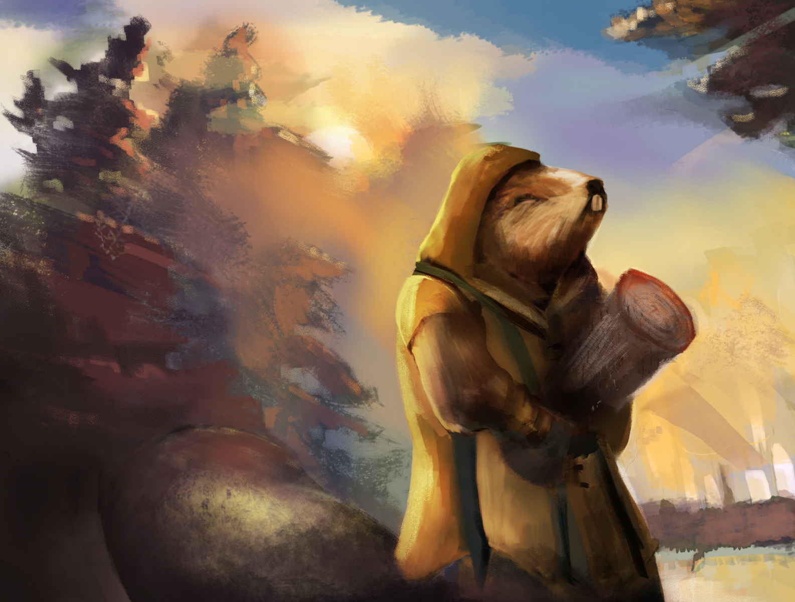 Beaver Ranger by Fiona Merrilees on Dribbble