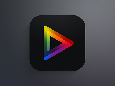 Playlist Music Player app colors icon ios ipad iphone ipod logo matte music play playlist
