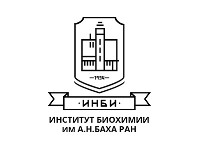 Institute of Biochemistry — Logo arms biochemistry branding building flat institute lines logo logotype minimalistic science shield