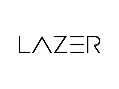 Lazer — Logo black business e commerce hi tech lazer line logo luxury minimalistic online payment simple