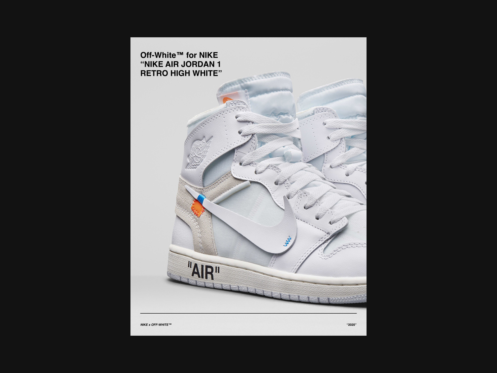 Poster of the collaboration between Off-White™ and Nike by LiamDsgn on ...