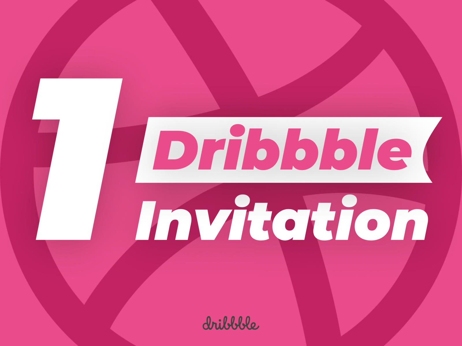 1 Dribbble Invitation By LiamDsgn On Dribbble