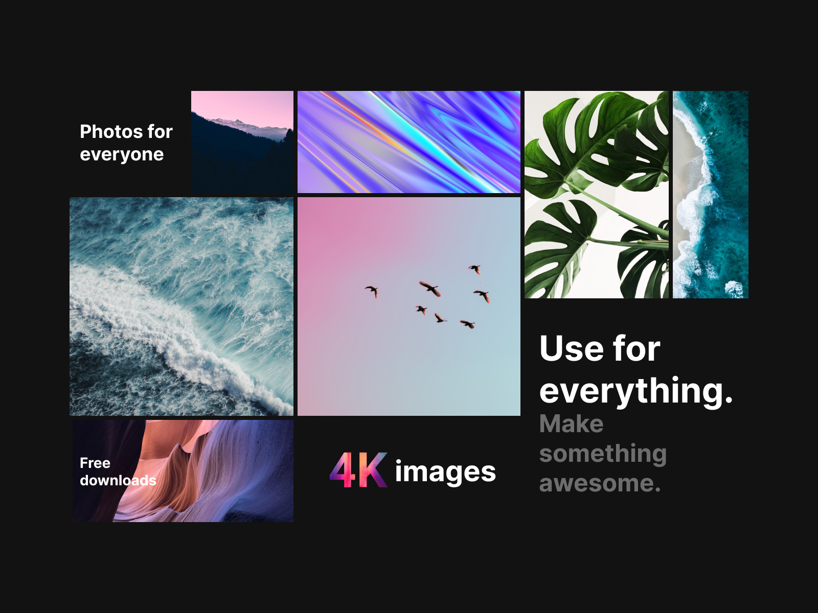 Simple grid for photography site abstract art beach cards design download free gradient grid minimal photography plant portfolio sky typography ui ux design uidesign ux ux ui webdesign