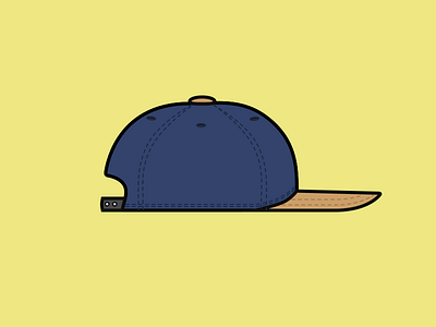 Cap Illustration cap clothing hat icon illustration sketch