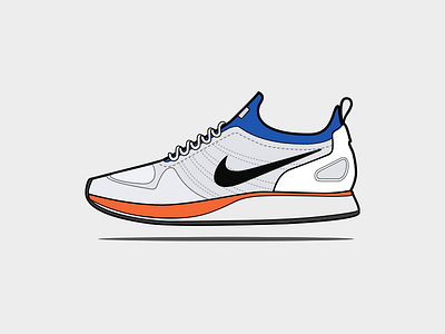 Simple Shoes icon illustration nike shoe sketch