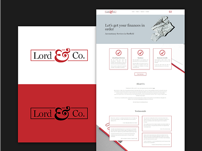 Lord & Co Logo and Web Design