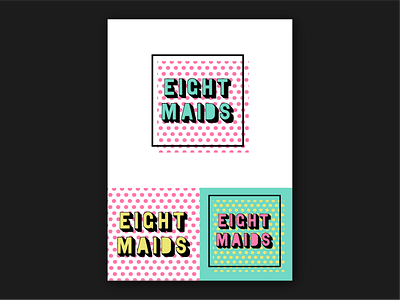 Eight Maids Logo and Web Design