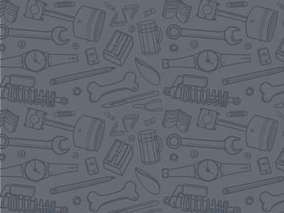 Personal pattern illustration pattern personal site tools tools of the trade