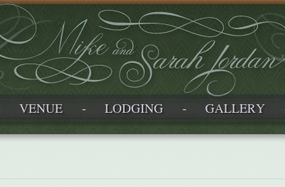 Wedding site progress redux 