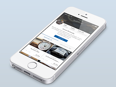 Ontime app - watch box app ecom ecommerce ios luxury native app native design watches