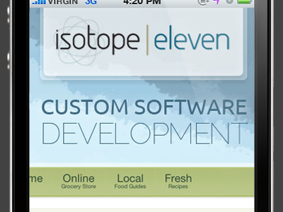 Isotope11 - Mobile First