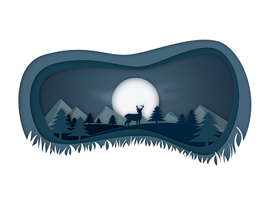 Night Valley illustration
