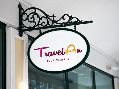 "TravelAn" Logo Design for Tour Company
