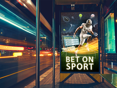 Banner for Online Casino and Betting Company