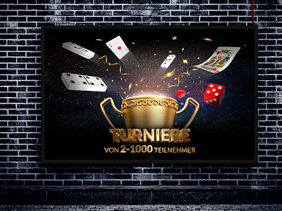 Casino Poster adobe illustrator adobe photoshop art background banner casino colors design graphic design illustration p2p poster sport