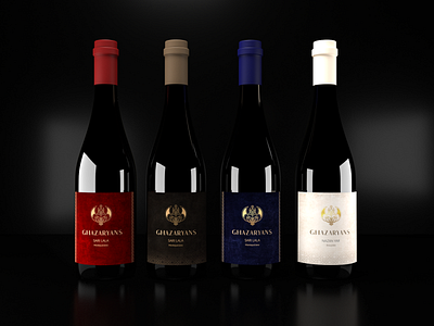 Ghazaryans Wine Branding Identity