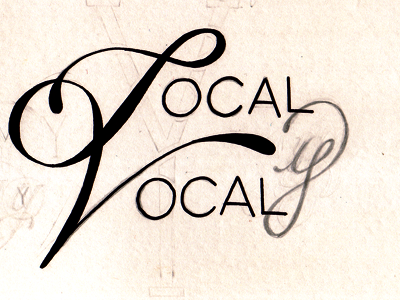 Local y vocal lettering