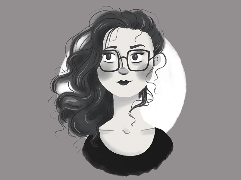 Dribbble hair