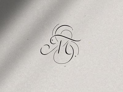 MS Brandmark branding branding and identity brandmark calligraphy design logo logotype script vector