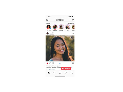 InstagramUI instagram mobile mobile app mobile app design mobile design mobile ui sketch ux ux ui ux design ux ui design uıdesign