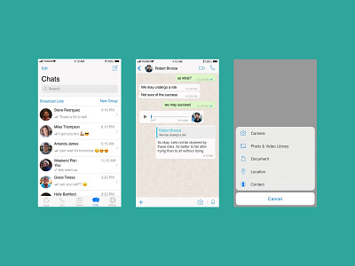 WhatsAppUI mobile mobile app mobile app design mobile design mobile ui sketch ux ui uxdesign uıdesign whatsapp