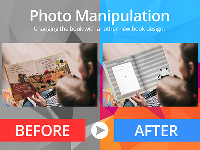 Photo Manipulation - Book Changed before and after book photo editing photoshop portfolio portfolio design print