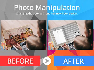 Photo Manipulation - Book Changed