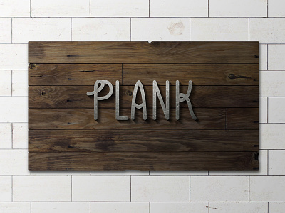 Plank mockup