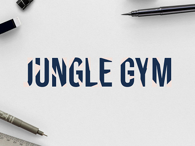 Jungle Gym branding design illustration logo vector