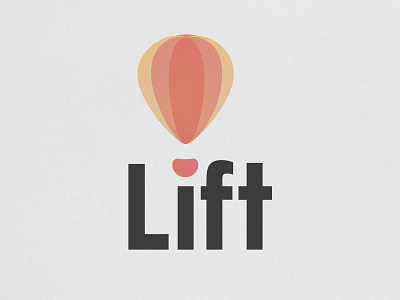 Lift branding daily challange daily logo daily logo challenge design hot air balloon hot air balloon logo icon illustration lift logo vector