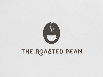 The Roasted Bean branding daily challange daily challenge daily logo daily logo challenge design designer graphic graphic design icon illustration illustrator letter logo letter mark logo logo design logos minimalistic the roasted bean vector