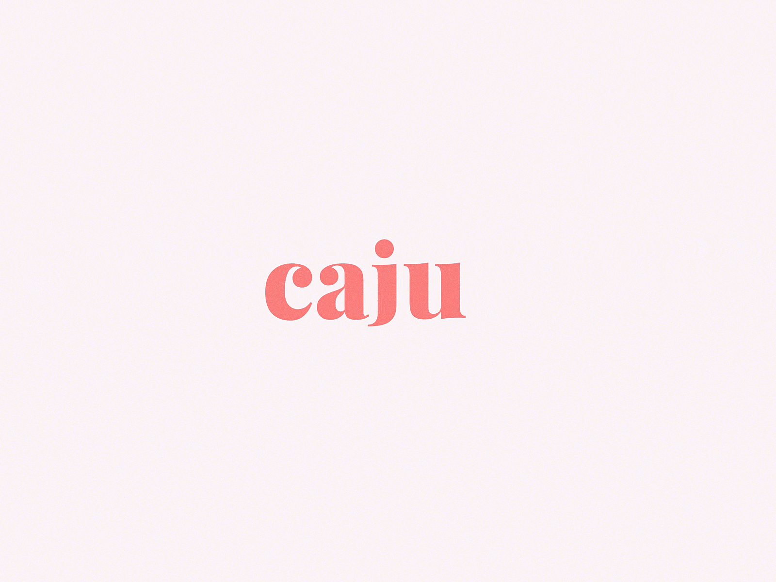 Cajou • logo animation • @cajou.studio logo animation motion design