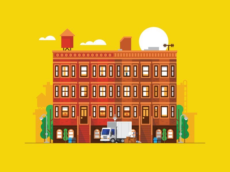 City Block by Nick Slater on Dribbble