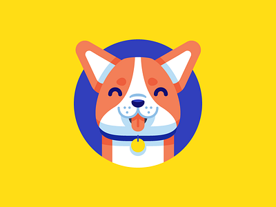 Corgi corgi dog illustration thor