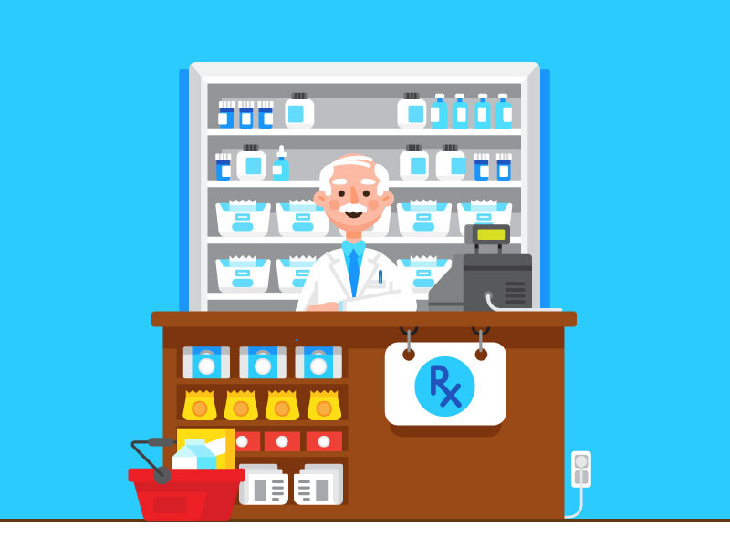Ron The Pharmacist by Nick Slater on Dribbble