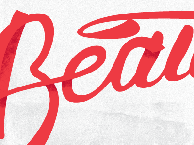 Beauty beauty branding custom type font logo typography