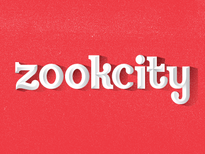 Zookcity Logo branding city custom type letters logo search skyline typography urban