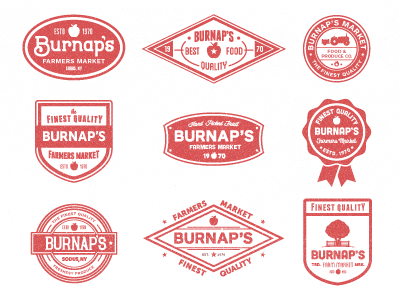 Burnap's badges