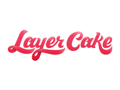 Layer Cake (WIP) branding cake custom highlights layer logos type typography