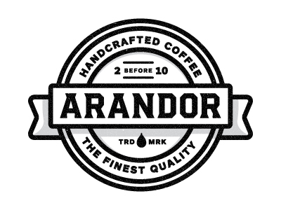 Arandor Coffee Badges
