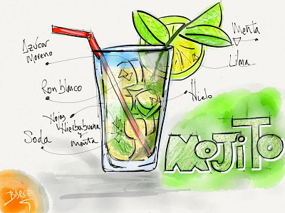 Mojito cocktail